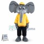 Adult Grey Elephant Mascot Costume