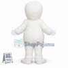 White Yeti Mascot Costume