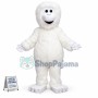 White Yeti Mascot Costume