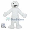 Adult White Yeti Mascot Costume