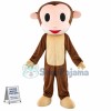 Big Head Monkey Mascot Costume