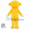 Yellow White Monkey Mascot Costume