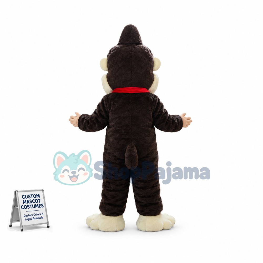 Adult Orangutan Mascot Costume