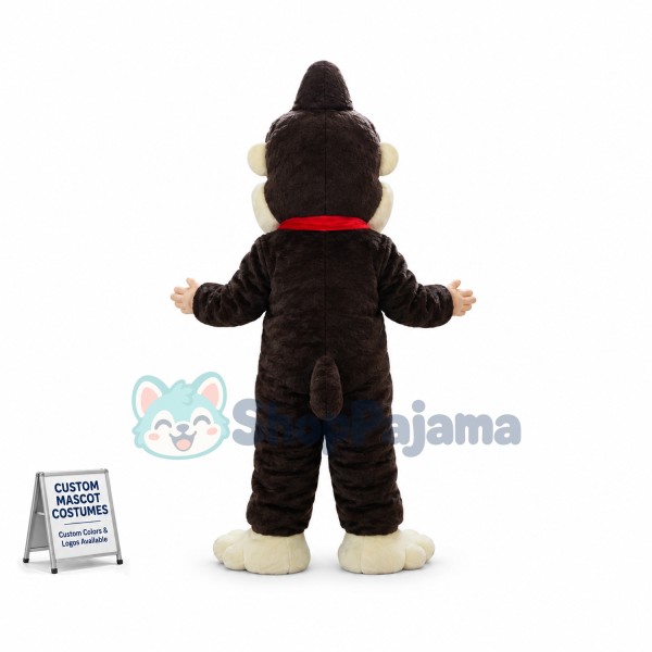 Adult Orangutan Mascot Costume