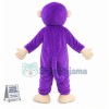Adult Purple Gorilla Mascot Costume