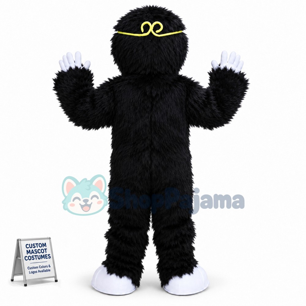 Handmade Plush Orangutan Mascot Costume