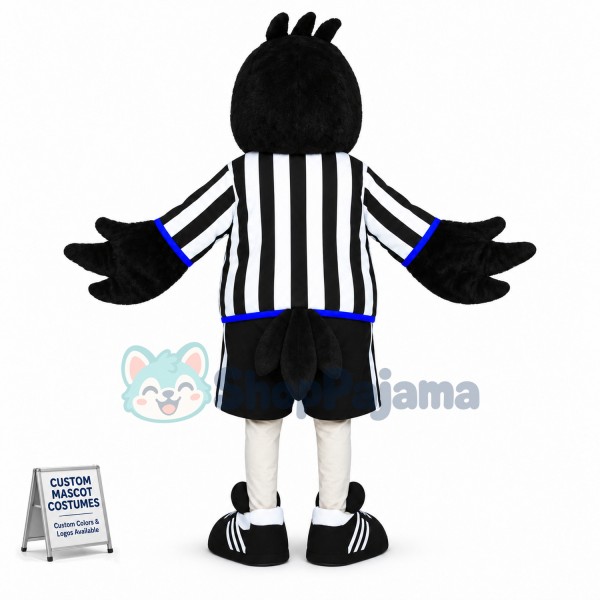 Black Bird Mascot Costume 