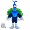 Peacock Mascot Costume