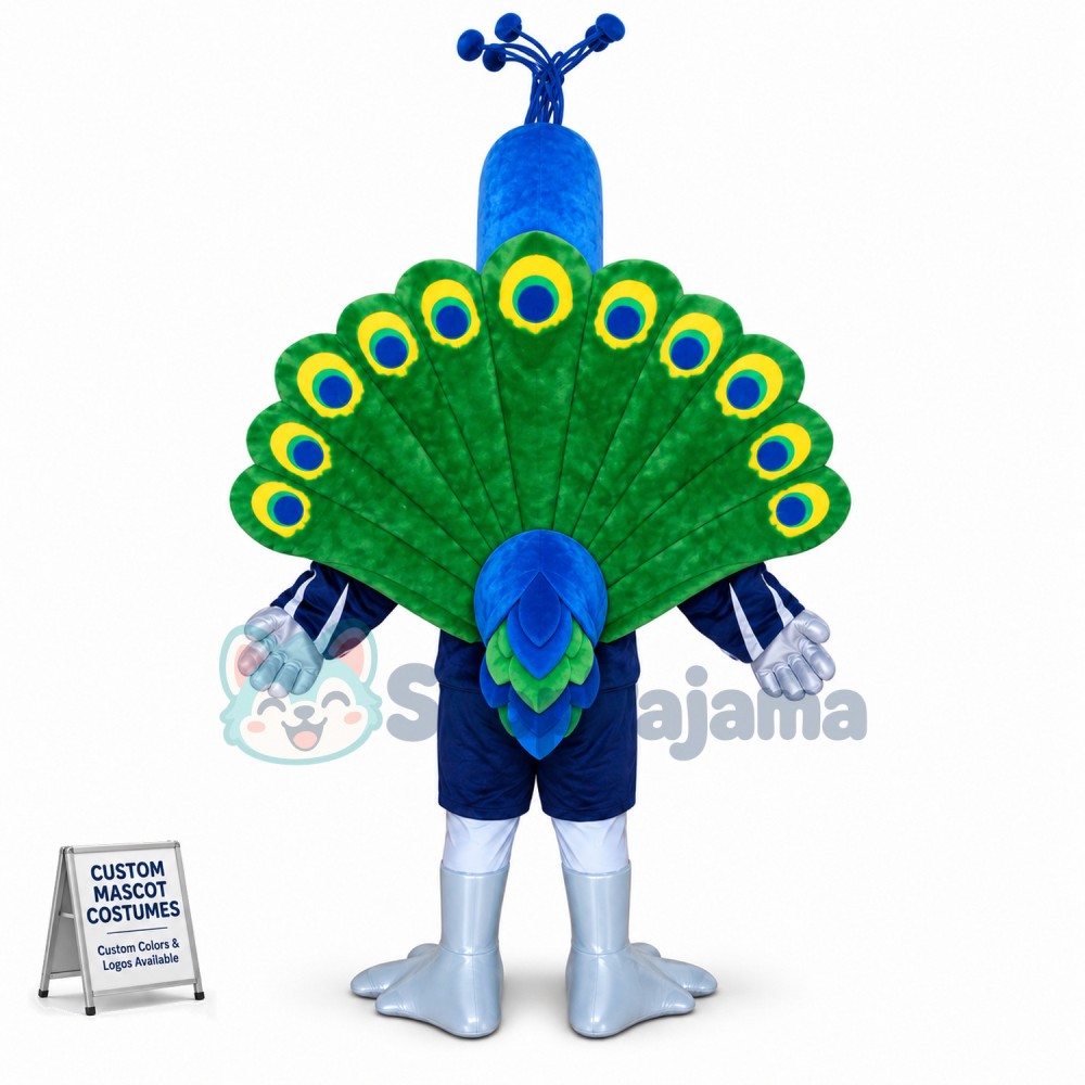Peacock Mascot Costume