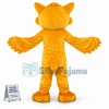 Yellow Owl Mascot Costume