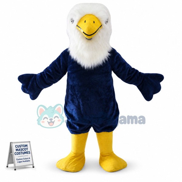 Black Eagle Mascot Costume
