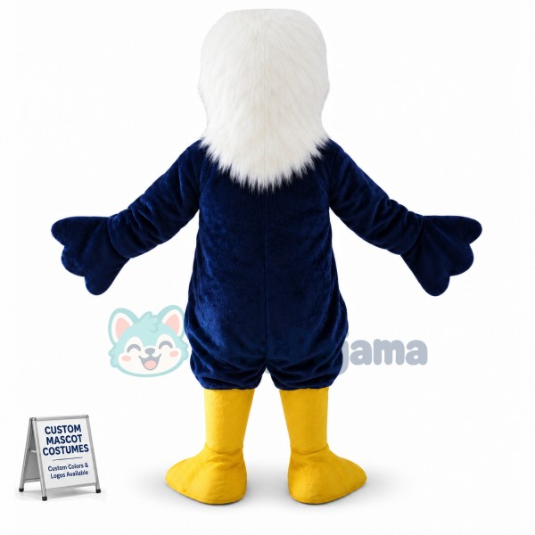 Black Eagle Mascot Costume