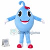 Blue Ball Mascot Costume