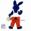 Blue Rabbit Mascot Costume
