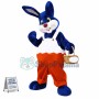 Blue Rabbit Mascot Costume