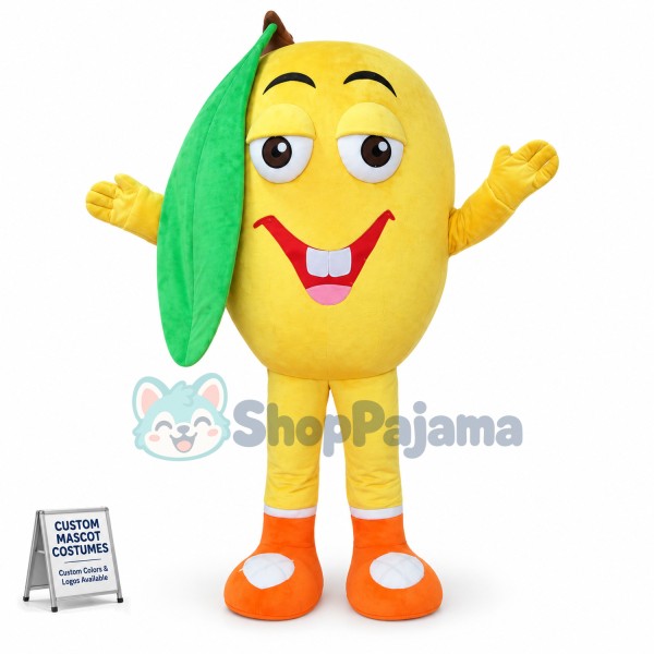 Adult Mango Mascot Costume