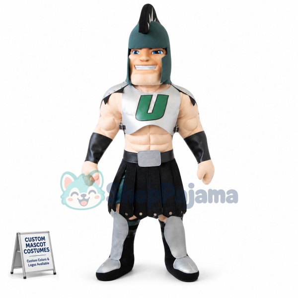 University Spartan Titan Trojan Mascot Costume