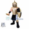 Golden Spartan Titan Trojan Mascot Costume