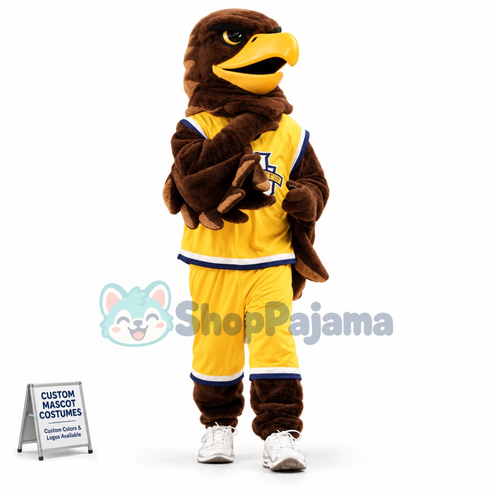 Basketball Eagle Mascot Costume
