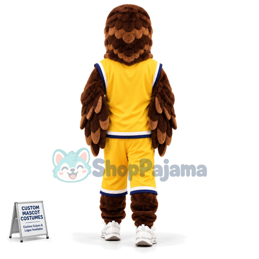Basketball Eagle Mascot Costume