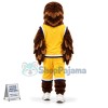 Basketball Eagle Mascot Costume