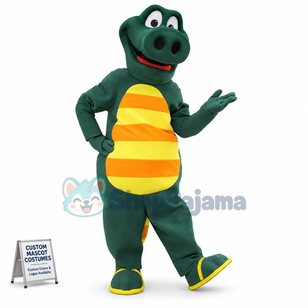 Aguamania Gator Mascot Costume