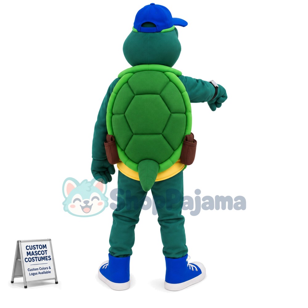 Tanner Turtle Mascot Costume