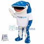 Whale Shark Mascot Costume
