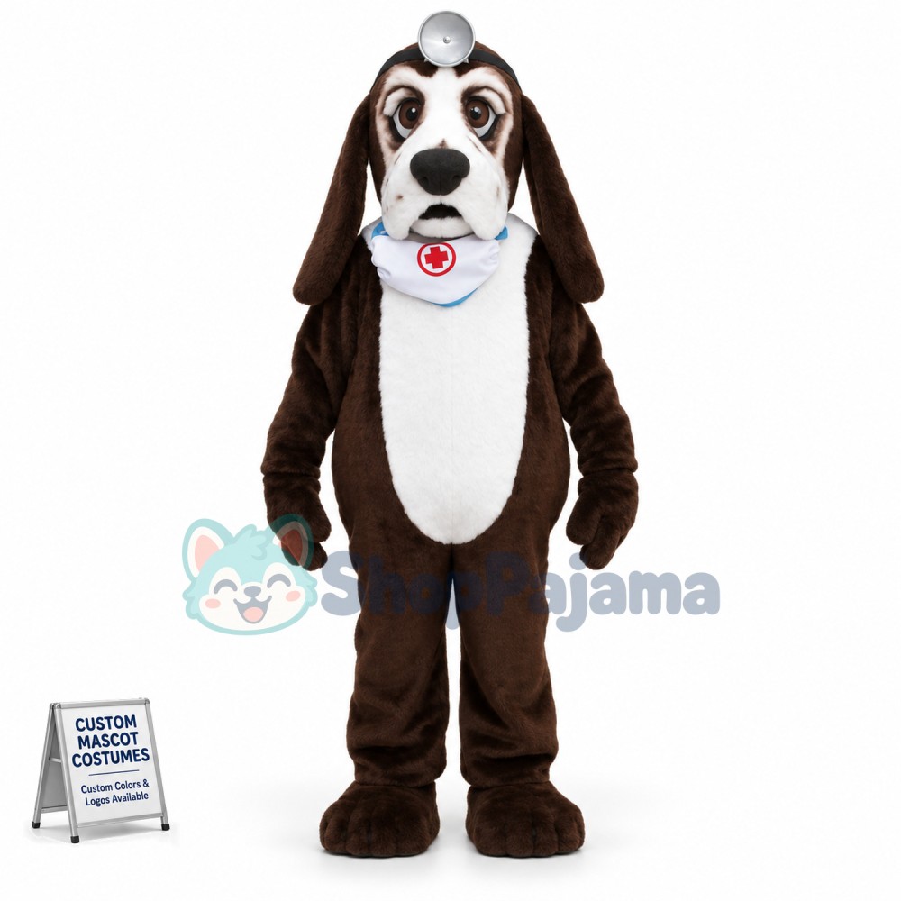 Basset Dog Mascot Costume