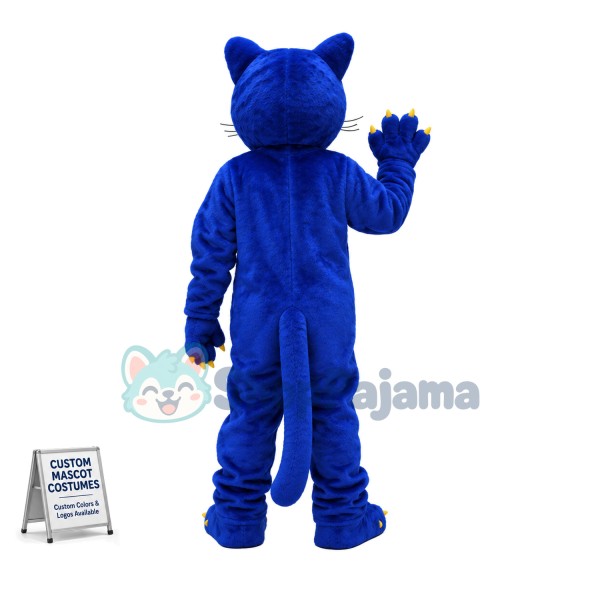 Blue Prowler Panther Mascot Costume