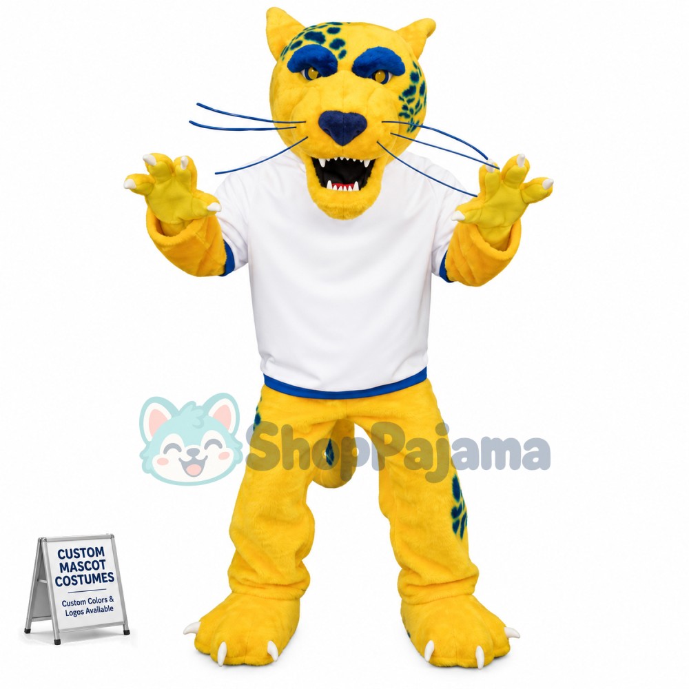 Jaguar Jagger Mascot Costume