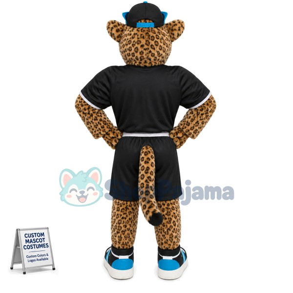 Power Sport Jaguar Mascot Costume