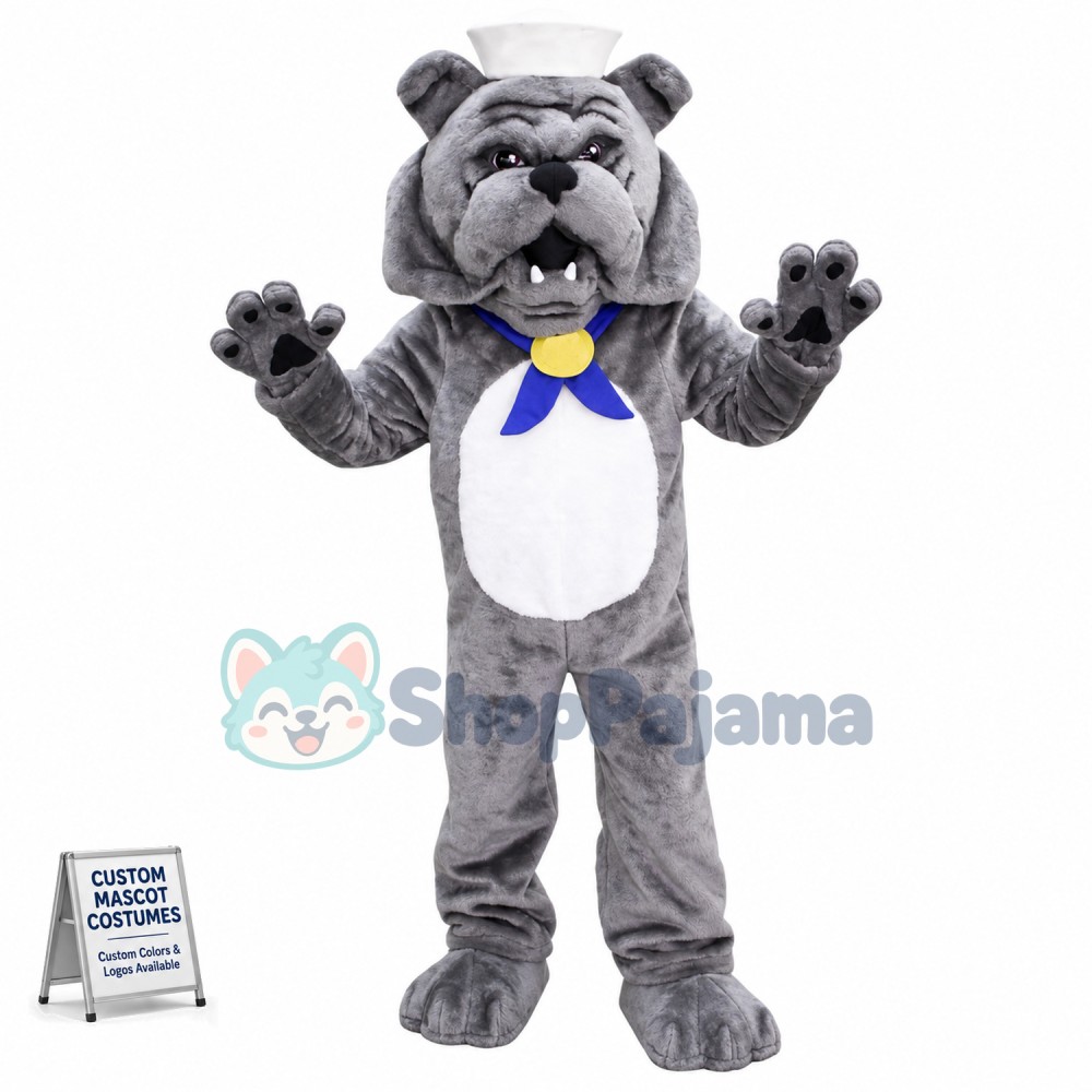 Bulldog Mascot Costume