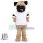 Ugly Pug Dog Mascot Costume