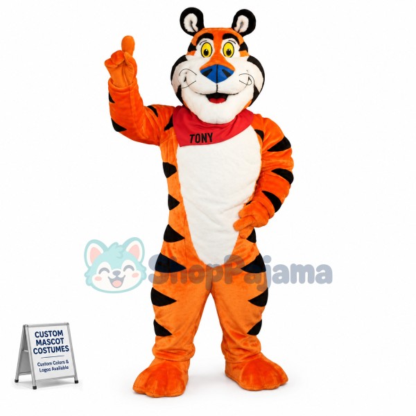 Tony Tiger Mascot Costume