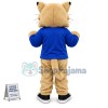 College Bobcat Mascot Costume