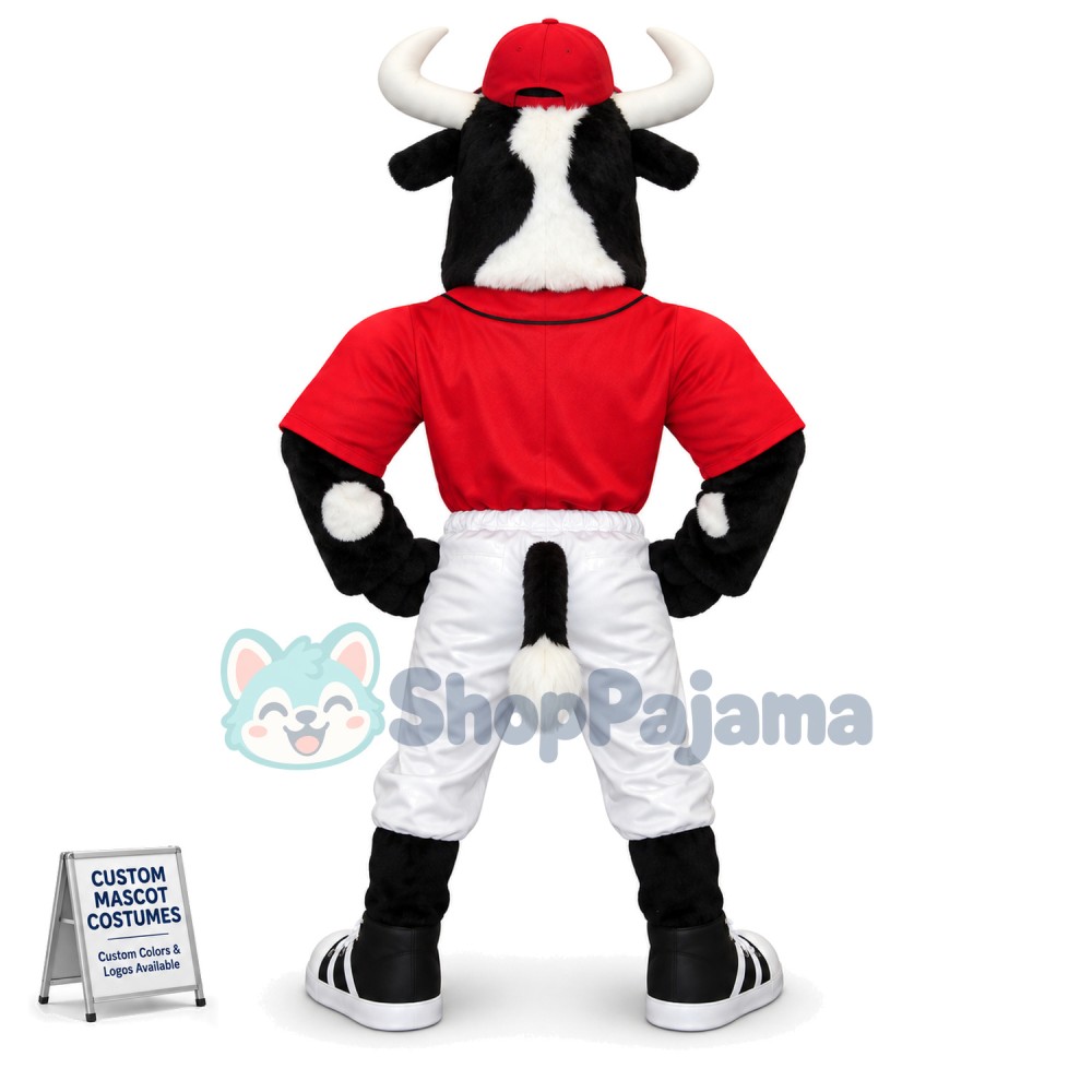 Tipper The Cow Mascot Costume