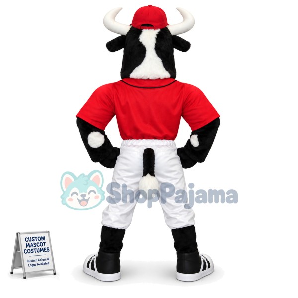 Tipper The Cow Mascot Costume