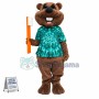 Sunny Squirrel Mascot Costume