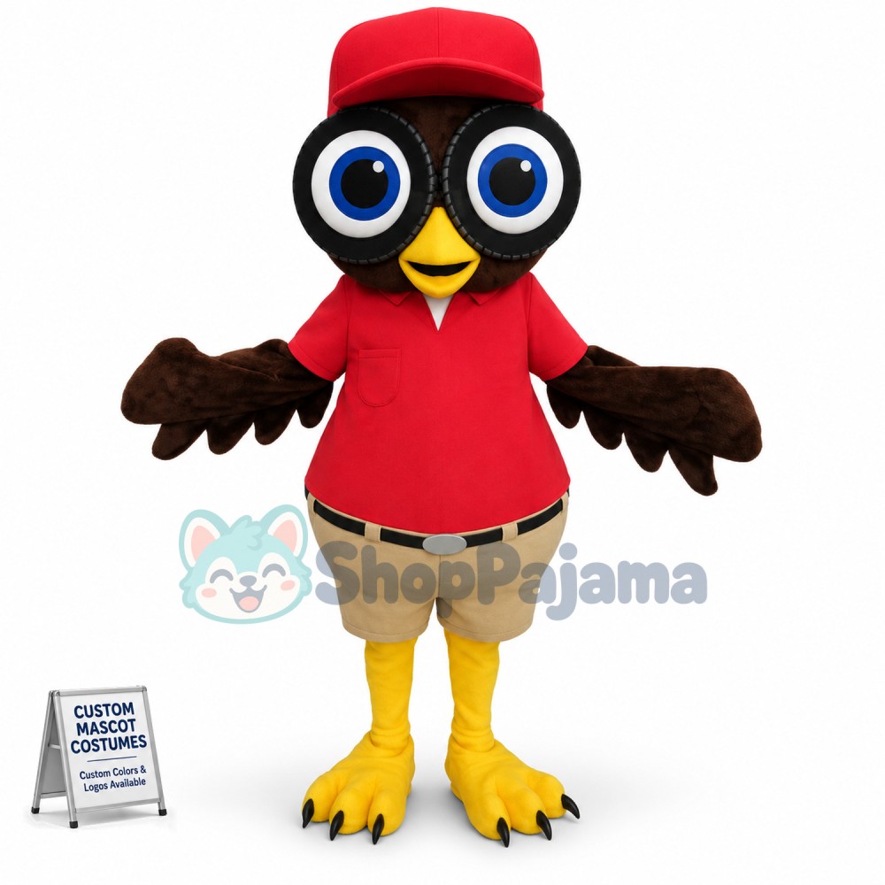 Sunny Owl Mascot Costume