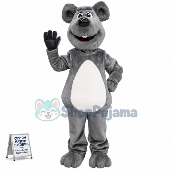 Affable Mouse Mascot Costume