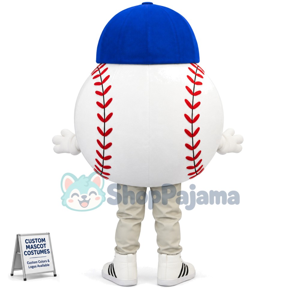 University Baseball Mascot Costume