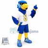 Sport Blue Bird Mascot Costume