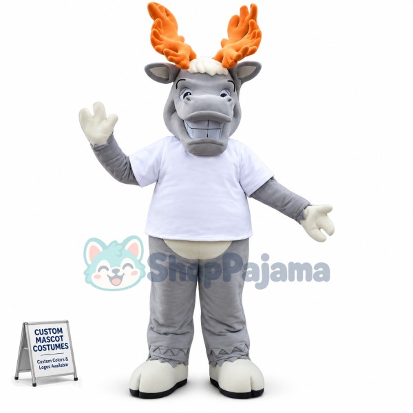 Caribou Mascot Costume