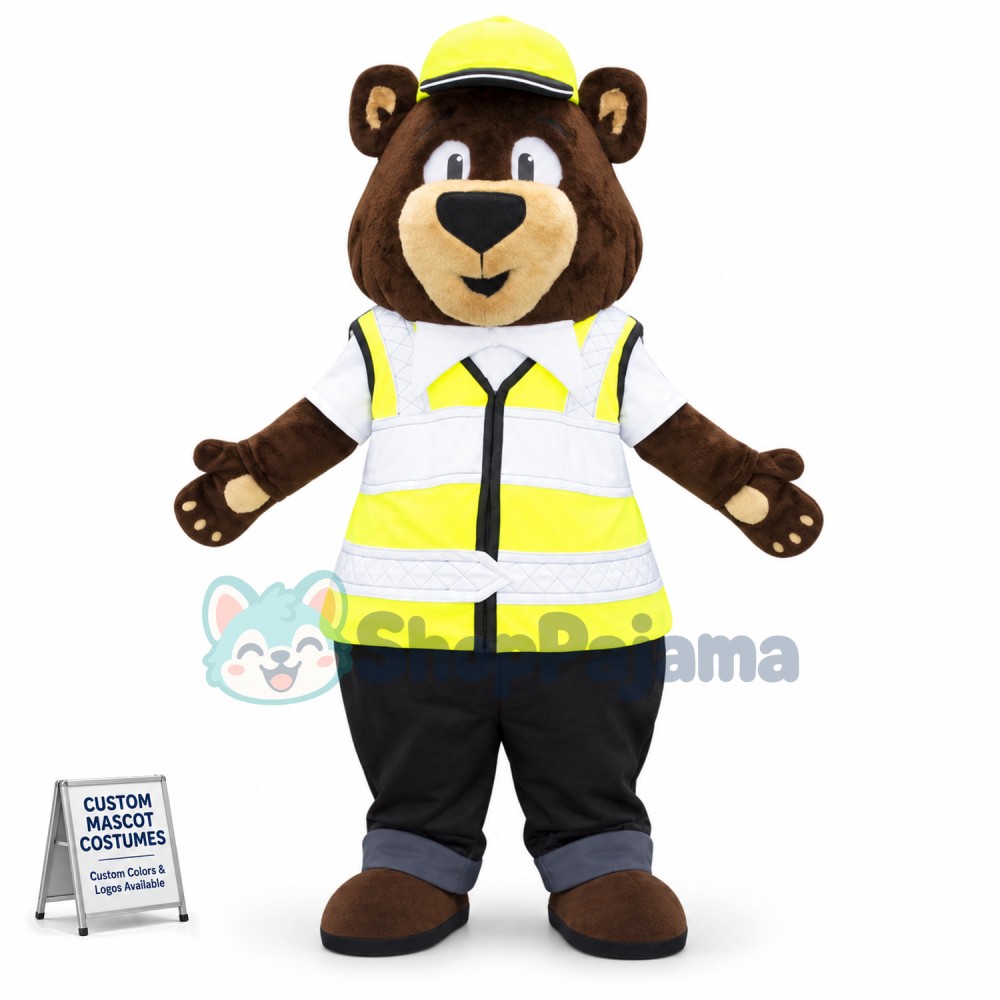 Sunny Bear Mascot Costume