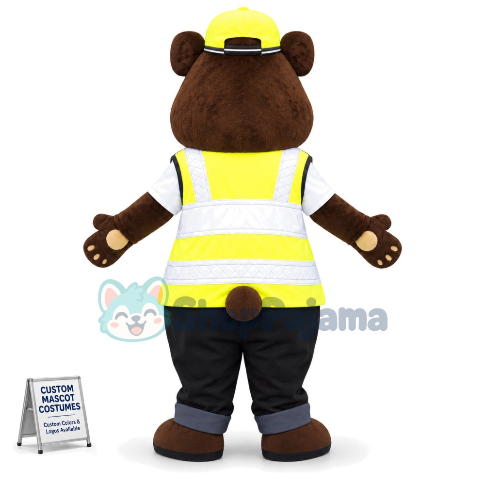 Sunny Bear Mascot Costume