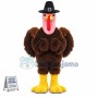 Pink Head Turkey Mascot Costume