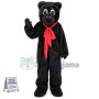 Black Storybook Bear Mascot Costume