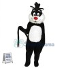 Black Cat Mascot Costume