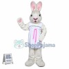 Female Easter Bunny Mascot Costume